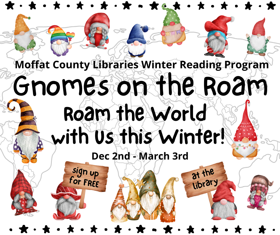 Winter Reading Program for all ages Dec 2 - March 3